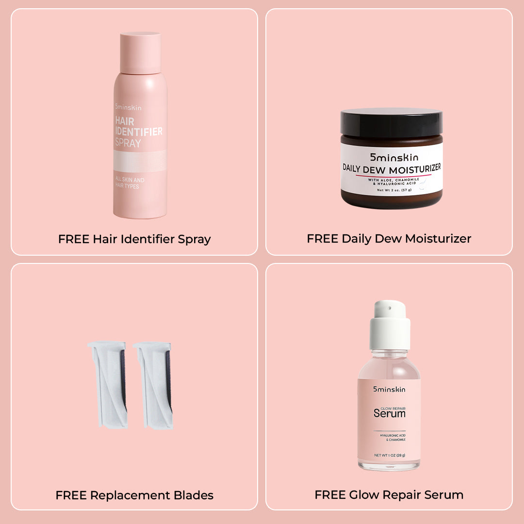 5MINSKIN ELECTRIC DERMAPLANING TOOL - 50% OFF BLACK FRIDAY  SALE + 4 FREE GIFTS (WORTH $150)