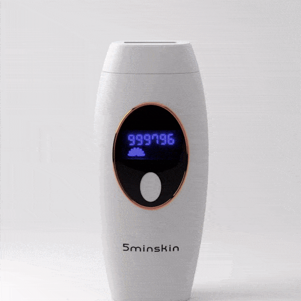 5MINSKIN AT-HOME LASER HAIR REMOVAL HANDSET - 53% OFF BLACK FRIDAY  SALE + 4 FREE GIFTS (WORTH $150)